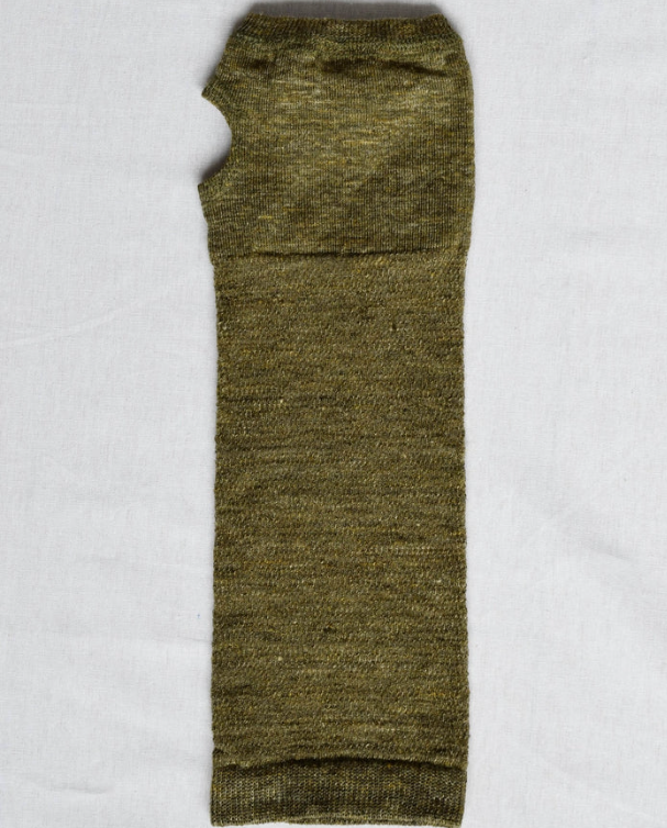 nishiguchi kutsushita : teni linen arm covers short