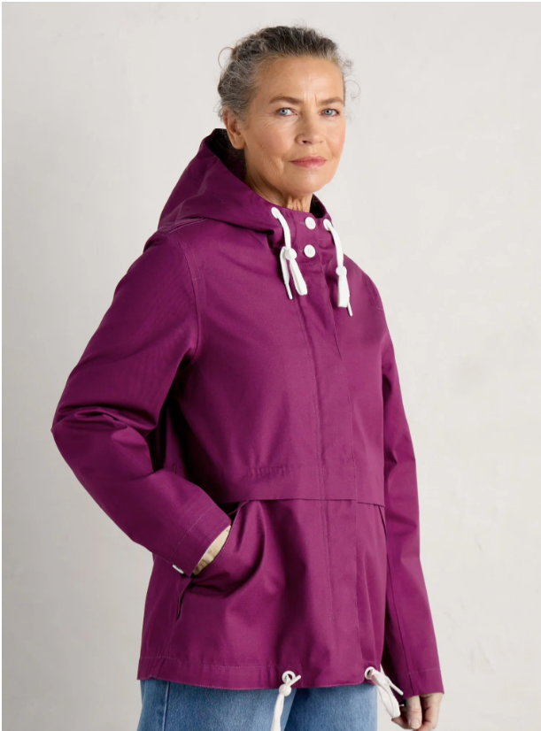 SEASALT CORNWALL - Blue Depth Jacket - Cassis