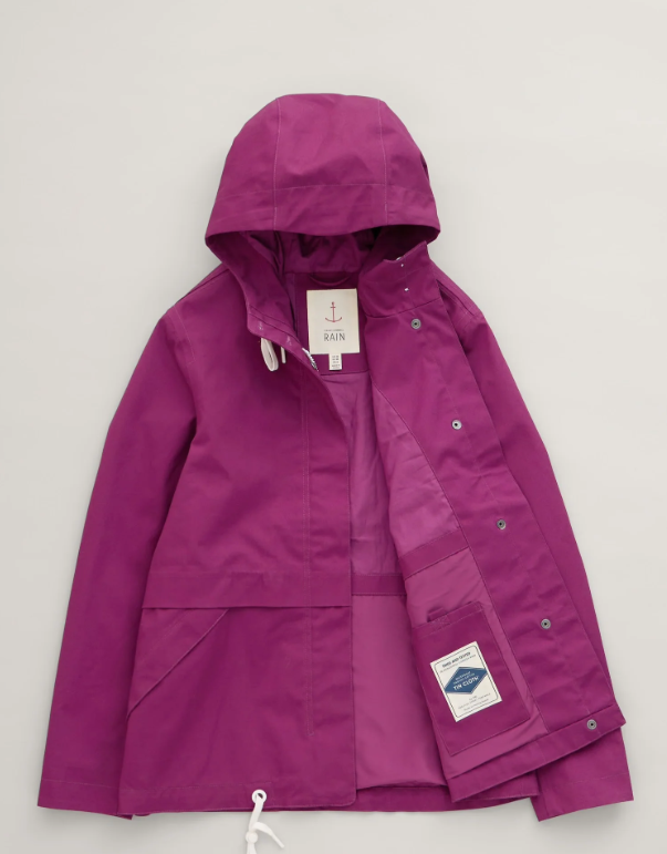 SEASALT CORNWALL - Blue Depth Jacket - Cassis