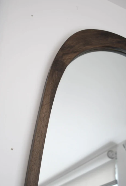 Magnus Wood Mirror 60x100cm Walnut