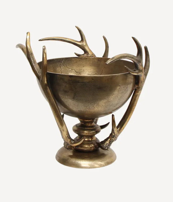 French Country Collections - Antler Bowl Gold (Large) – Potted Pear