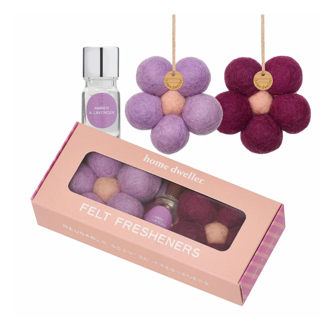 Felt Fresheners - Amber & Lavender