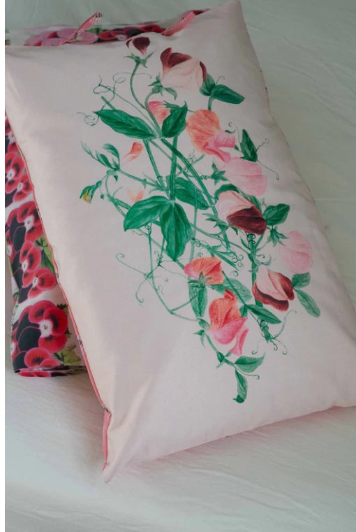 Sweetpea pillowcase *organic cotton LAZYBONES